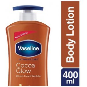 Vaseline Intensive Care Cocoa Body Lotion 400 ml worth Rs.435 for Rs.261- Amazon