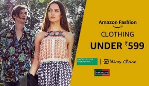 Top Brand Men’s / Women’s / Kids Clothing under Rs.599 – Amazon