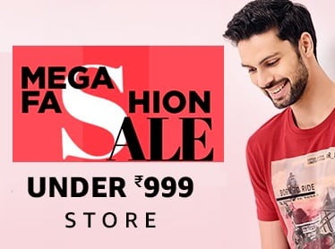 Amazon Mega Fashion Sale: Clothing, Footwear & Accessories Min 50% off under Rs.999