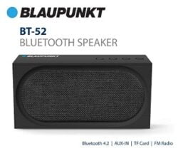 Blaupunkt BT-52-BK 10W Portable Outdoor Bluetooth Speaker