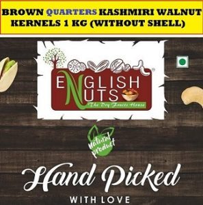ENGLISH NUTS Quater Brown Kashmiri Walnuts Giri – 1KG for Rs.724 – Amazon