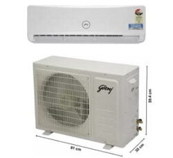 Godrej 1.5 Ton 3 Star Split Inverter Convertible 5-in-1 Cooling with Anti-Virus Protection AC – Copper Condenser) for Rs.31,990 – Amazon