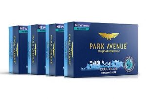 Park Avenue Cool Blue Fragrant Soap, (125gx 4)
