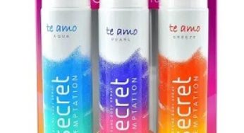 Secret Temptation Te Amo (120ml x 3) Body Mist for Rs.316 – Amazon