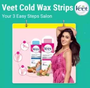 Veet Hair Removal Cream & Waxing Kit Strips
