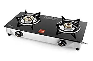 Cello Glorious Gas Stove 2 Burner Glass Top for Rs.1,929 – Amazon