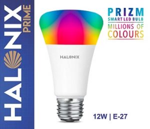 Halonix Prime Prizm Smart 12W WiFi LED Bulb, Compatible with Amazon Alexa & Google Assistant for Rs.717 – Amazon