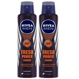 Nivea Men Fresh Power Charge Deo (Pack of 2) for Rs.198 – Flipkart