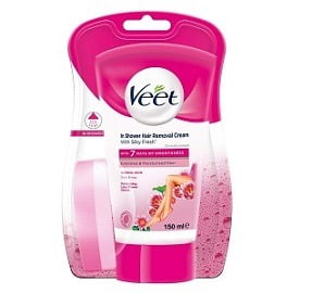 Veet In-shower Hair Removal Cream Normal Skin 150 ml worth Rs.450 for Rs.305 – Amazon