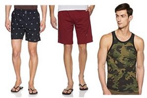 Woodland Shorts, Vest & Underwear at Flat 50% Off starts Rs.124 – Amazon