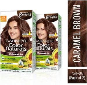 Garnier Naturals Creme Hair Color (5.32 Caramel Brown) worth Rs.360 for Rs.270 – Flipkart