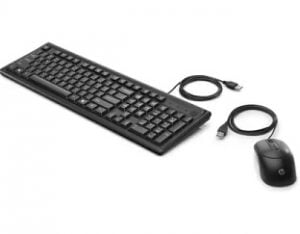 HP KM180 Keyboard & Mouse Wired USB Desktop Keyboard