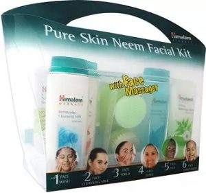 Himalaya Pure Skin Neem Facial Kit with Face Massager for Rs.356 – Flipkart