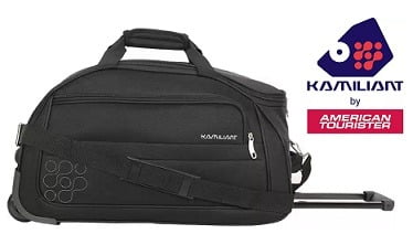 Kamiliant by American Tourister KAM Brio 52 cm Duffel Strolley Bag for Rs.1099 @ Amazon