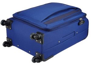 Pronto Rome Polyester 68 cms Blue Soft Sided Suitcase