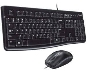 Logitech MK120 USB 2.0 Keyboard and Mouse Combo for Rs.959 – Amazon