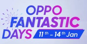 Flipkart Oppo Days: Great Offers on Oppo Mobile (11th Jan to 14th Jan)