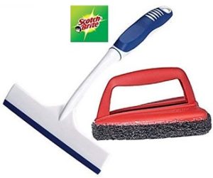 Scotch Brite Fibre Jet Scrubber Brush Tough and Kitchen Squeegee Wiper worth Rs.310 for Rs.266 – Amazon