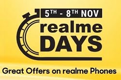 Realme Days: Extra discount on Realme X & Realme 3 (Valid till 8th Nov)