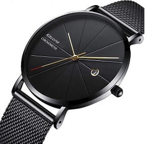 Attractionz Date & Time Analog Black Dial Men Watch – Rs.549 @ Amazon