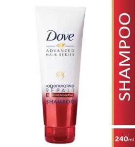 Dove Regenerative Repair Shampoo 240 ml worth Rs.260 for Rs.156 – Flipkart