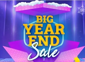 Flipkart Year End Sale: up to 90% Off + Extra 10% off with HDFC / PNB / BOB Credit Card (Sale is live for Plus & VIP Members)