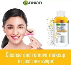 Garnier Skin Naturals Micellar Oil-Infused Makeup Remover 125ml for Rs.135 – Amazon