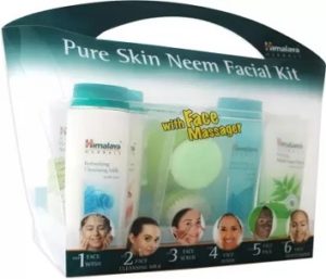 Himalaya Pure Skin Neem Facial Kit with Face Massager