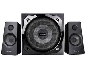 Infinity (JBL) Hardrock 210 Deep Bass 2.1 Ch Multimedia Speaker – Rs.4774 @ Amazon