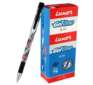 Luxor Gel One Ball Pen Black 20’s Box worth Rs.200 for Rs.123 – Amazon