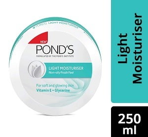 Pond’s Light Moisturiser 250ml worth Rs.249 for Rs.129 – Amazon