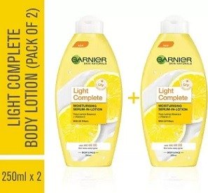 Garnier Skin Naturals Light Lotion 500 ml for Rs.385 – Flipkart