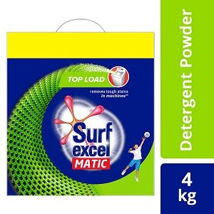 Surf Excel Matic Top Load Detergent Powder 4 Kg for Rs.595 – Amazon