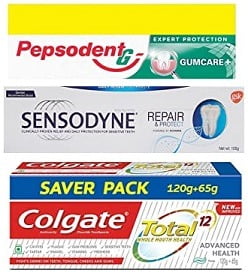 Top Brand Toothpastes