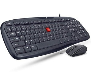 iBall Wintop Soft Key Keyboard and Mouse with Water Resistant Design