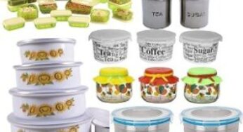 Kitchen Containers – Minimum 40% Discount (Many options available)