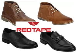 Red Tape Shoes - Minimum 70% off