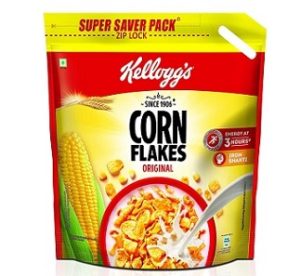 Kellogg’s Corn Flakes Original 1.2 kg worth Rs.425 for Rs.325 – Amazon