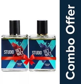 Set wet studio x Perfume Spray For Men (Set of 2) for Rs.237 – Flipkart