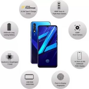 Vivo Z1x Mobile (Extra Rs.1500 to Rs.2000 off on all variants) @ Flipkart