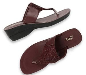 Bata Red Chappals for Women worth Rs.499 for 349 – Bata (Free Delivery)