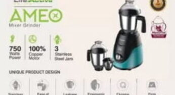 Crompton Maxi Grind Ameo 750 Mixer Grinder 3 Jars (2 Yrs Warranty) for Rs.2598 – Amazon