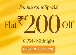Myntra Fashion: Flat Rs.200 off on Min. Purchase worth Rs.999