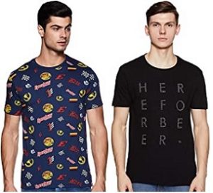 Men’s T-Shirts – up to 70% off starts Rs.155 @ Amazon