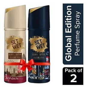 Set Wet Global Edition Perfume Body Spray for Rs.219 – Flipkart
