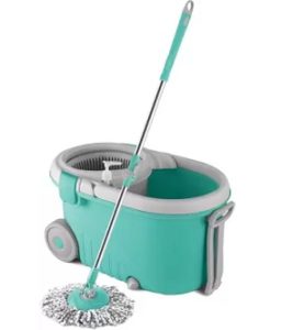 Spotzero By Milton ELEGANT PLASTIC WRINGER SPIN MOP