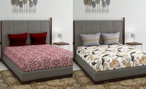 Trident Double Bed Cotton Bedsheet – Flat 70% off @ Flipkart