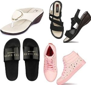 Women’s Footwear Up to 80% off under Rs.999 @ Amazon