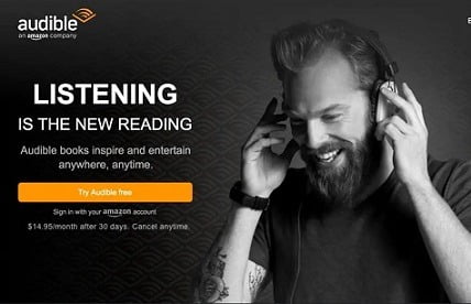 Free Amazon Audible Worth Rs.600 for 90 Days + 5 Free Books