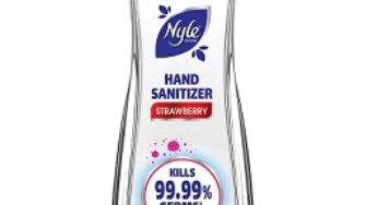 Nyle Hand Sanitizer Strawberry 400 ml for Rs.170 – Amazon